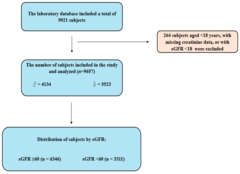 Figure 1. Flow chart of study population.