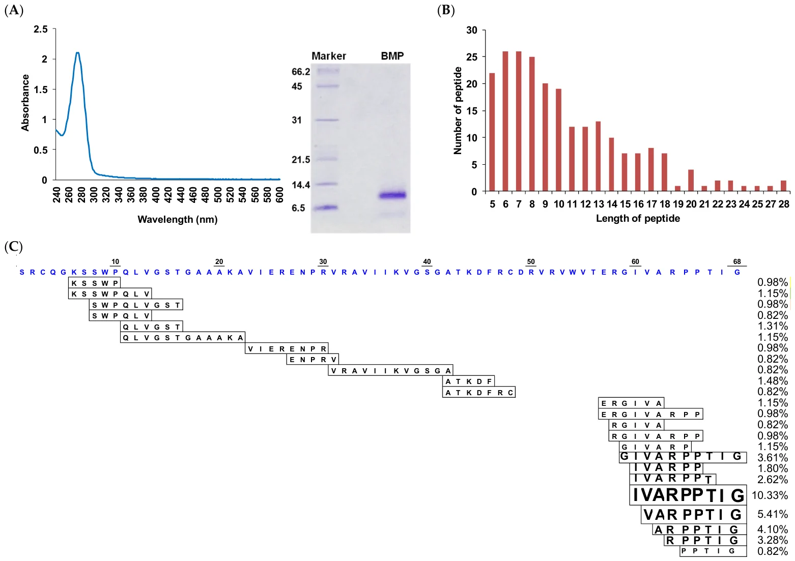 Figure 1. Characterization of BMP.