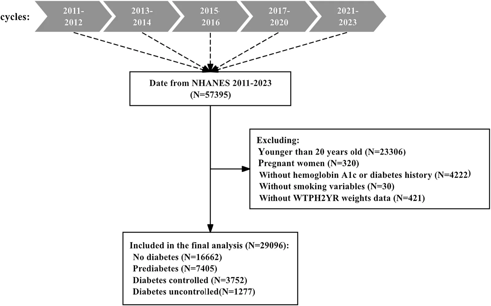 Fig. 1. Flow chart of the population included in the study.