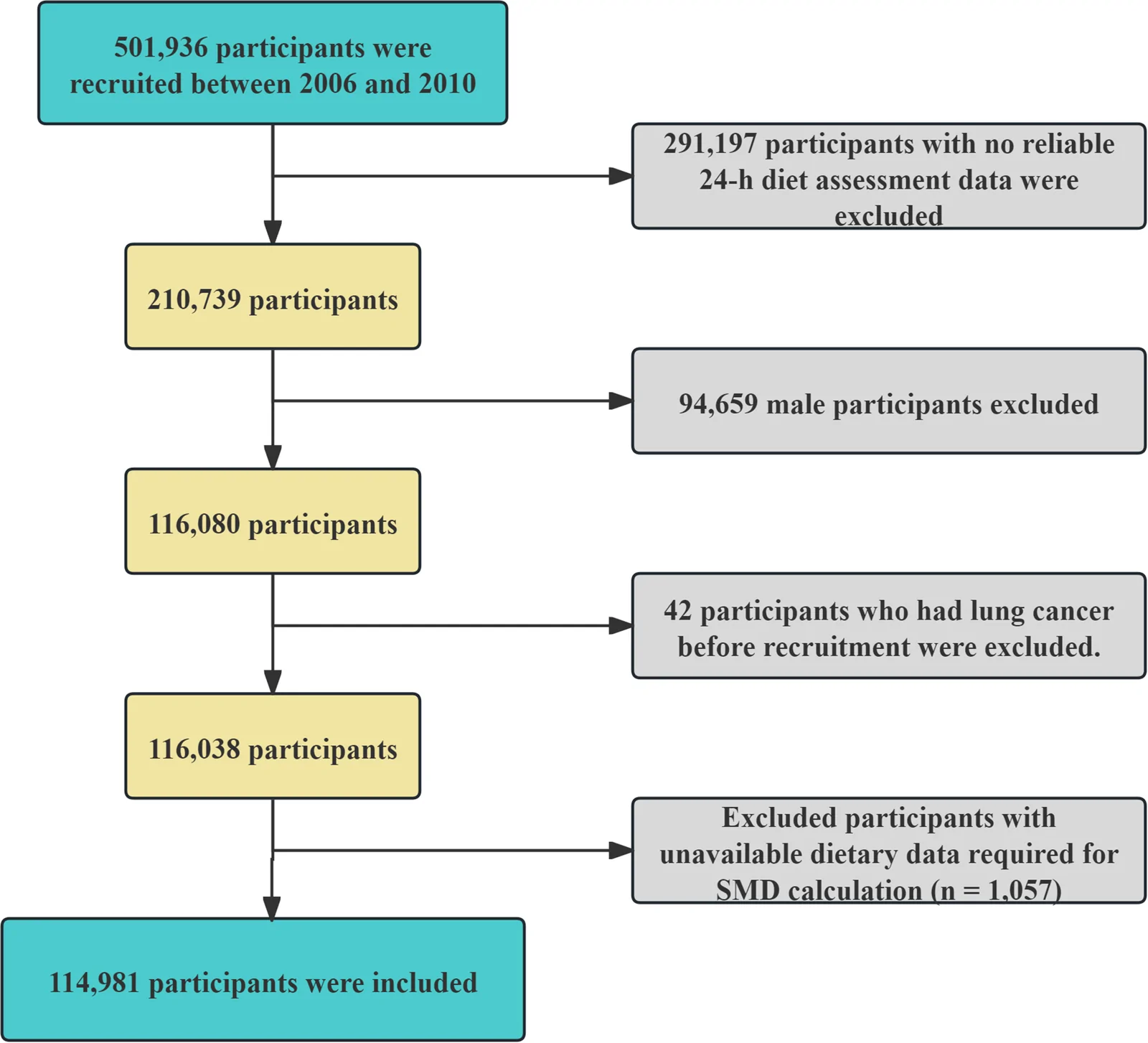 Figure 1. Flow diagram of participant selection.