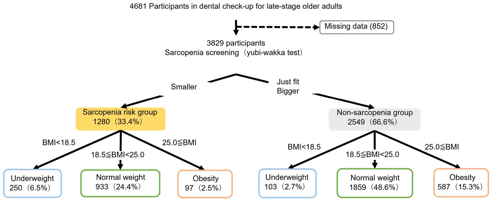 Figure 1. Flowchart of the study participant selection process.