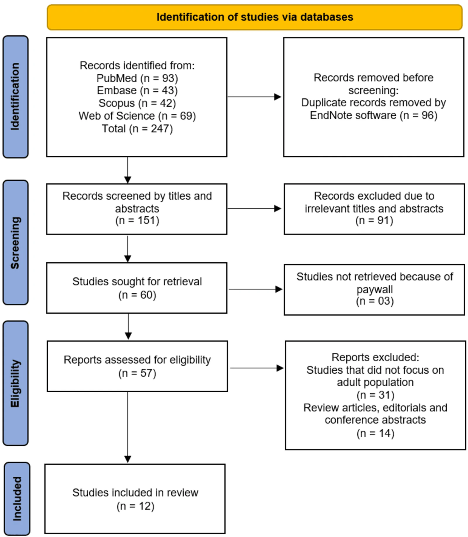 Figure 1. PRISMA 2020 flow diagram for study identification, screening, and inclusion