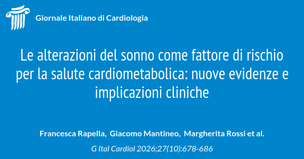 Figure from Giornale Italiano Di Cardiologia