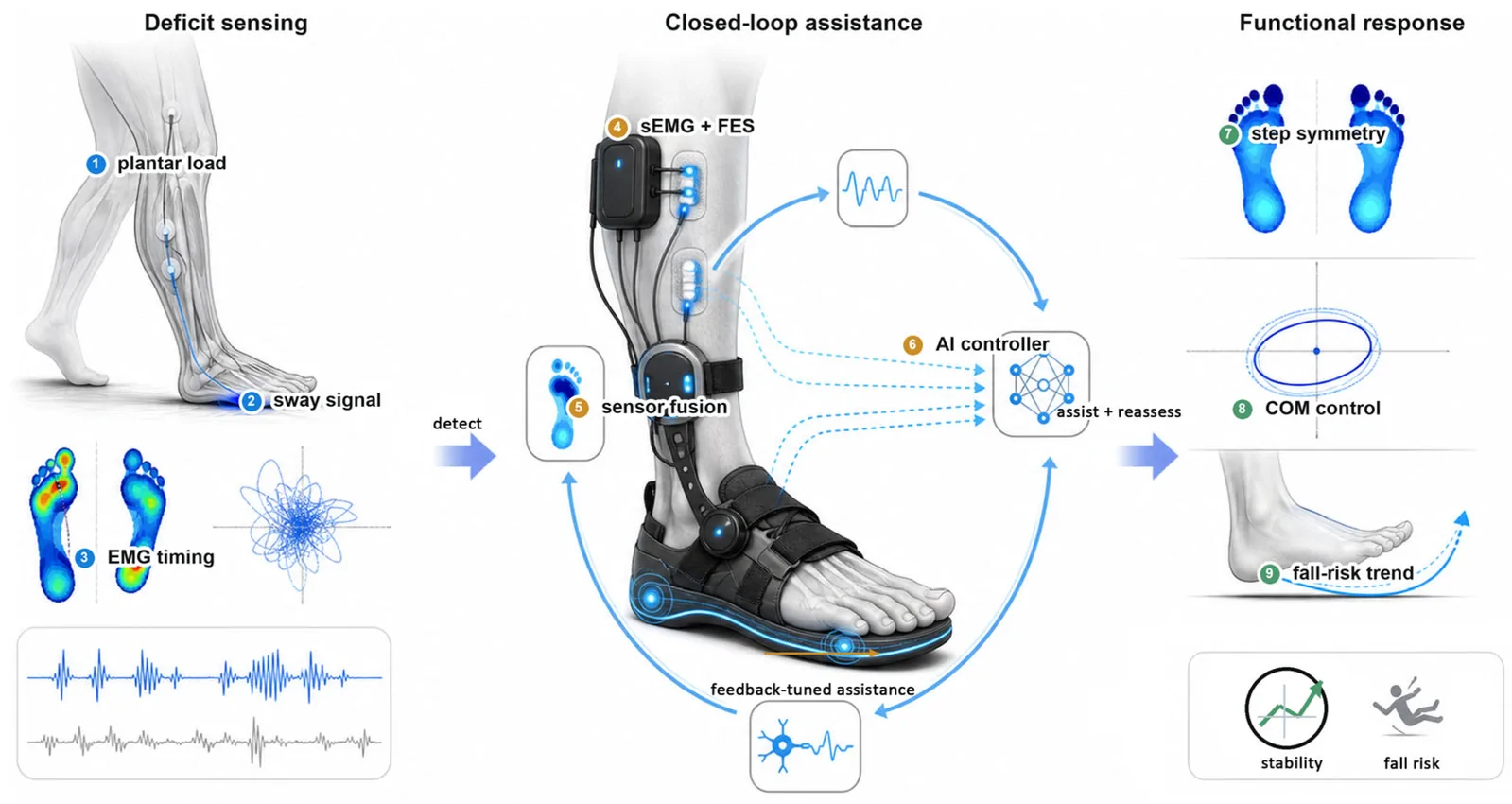 Figure 1. The key mechanisms of wearable-assisted rehabilitation.