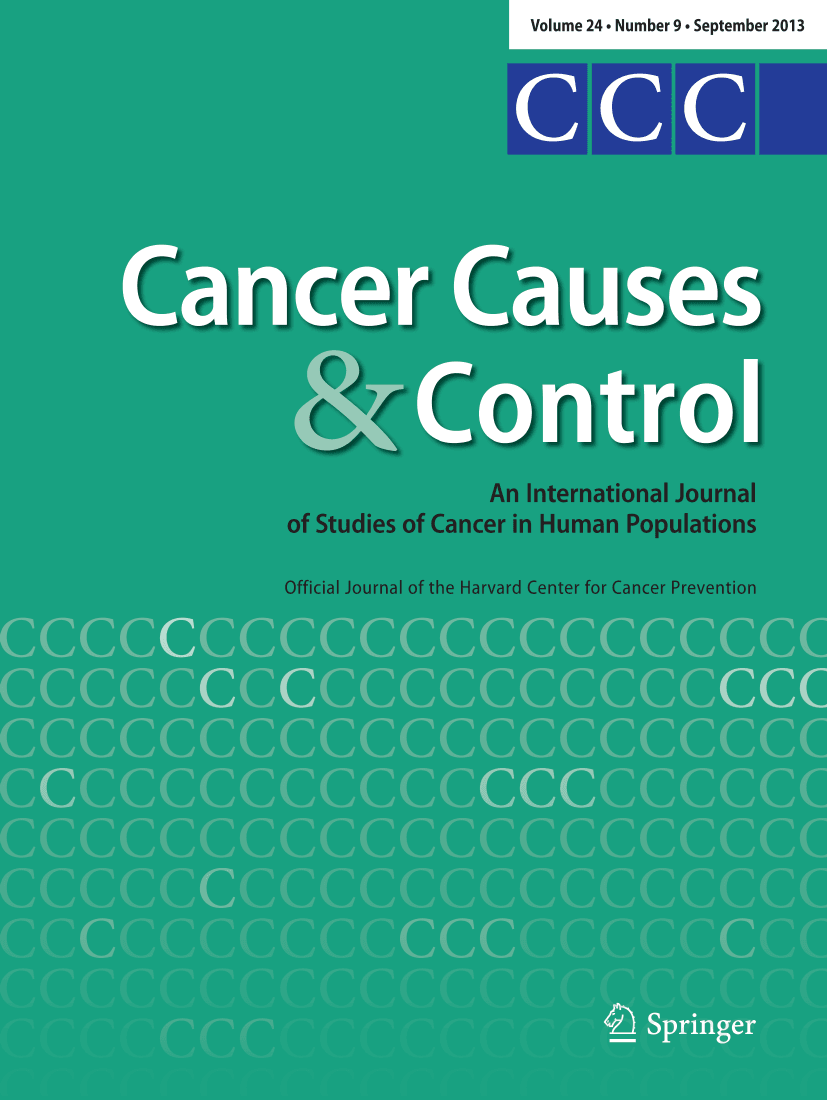 Figure from Cancer Causes & Control