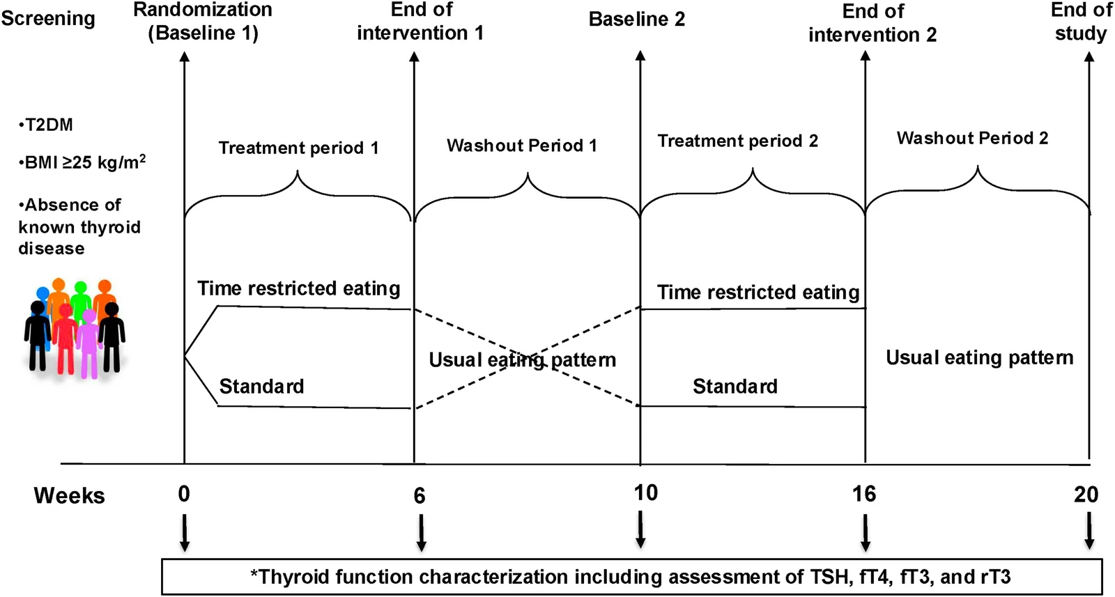 Figure 1. Flow diagram showing study design.
