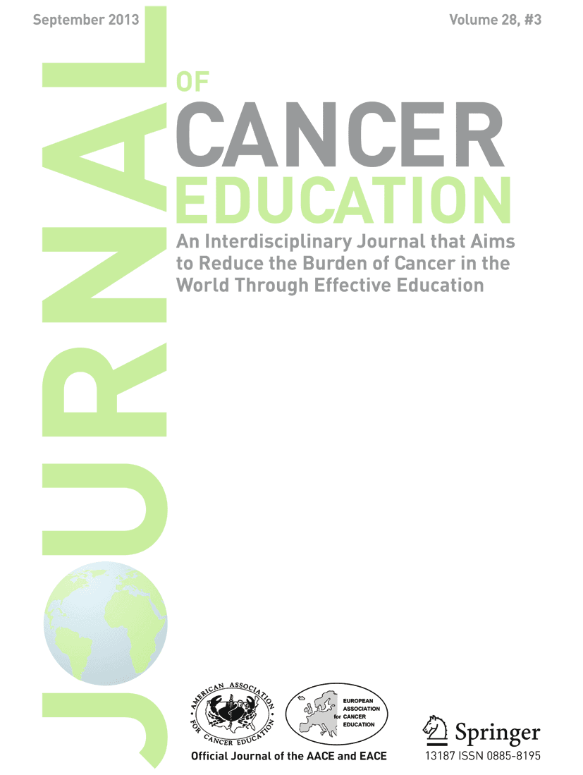 Figure from Journal of Cancer Education