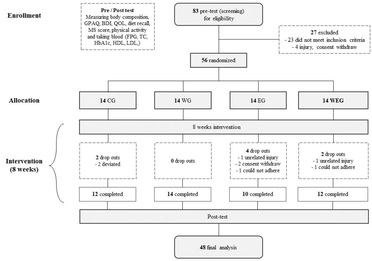 Figure 1. A flowchart of the study protocol.