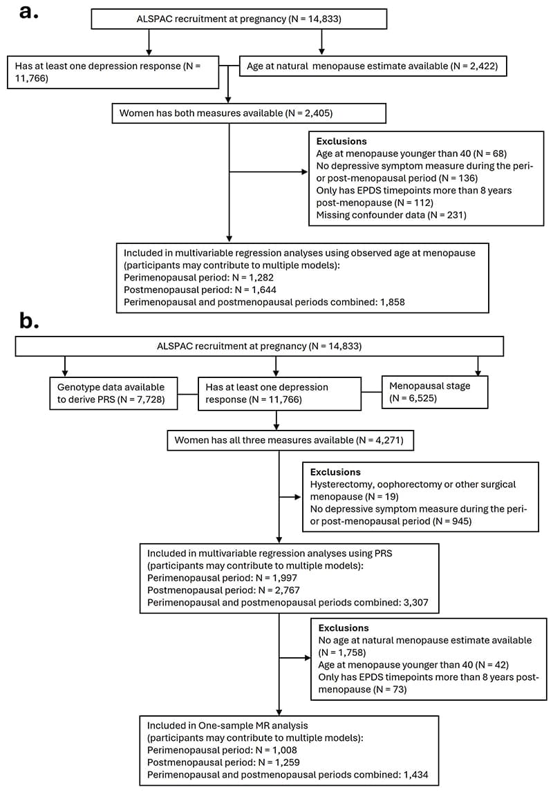 Figure 1. Flowchart of participants included in the analyses.
